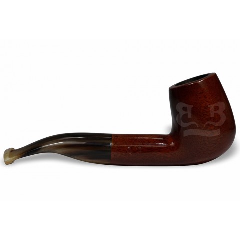 Cachimbo Elite Curvo (Filtro Permanente) Piteira Chifre - 0147-20